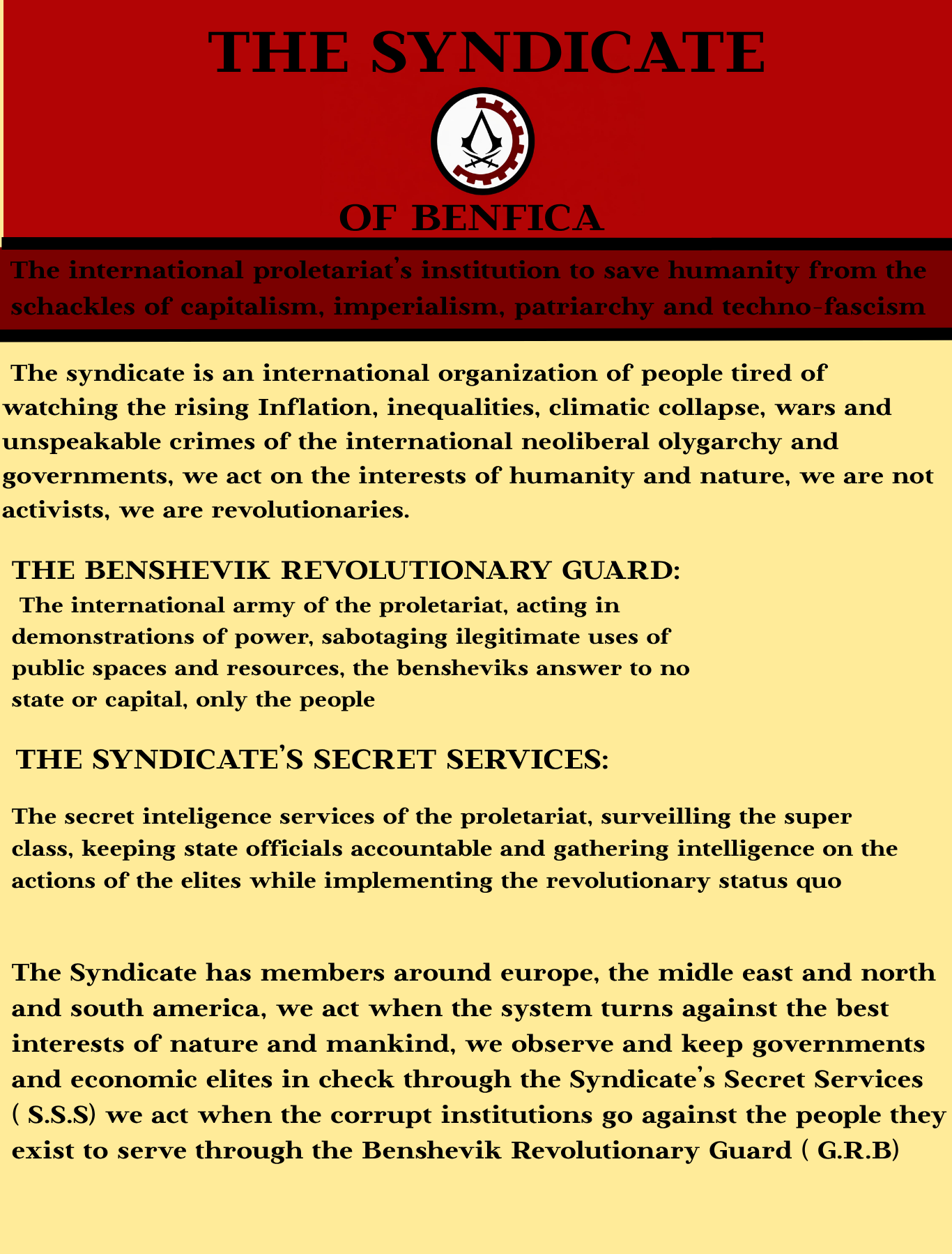 The Syndicate — page 1
